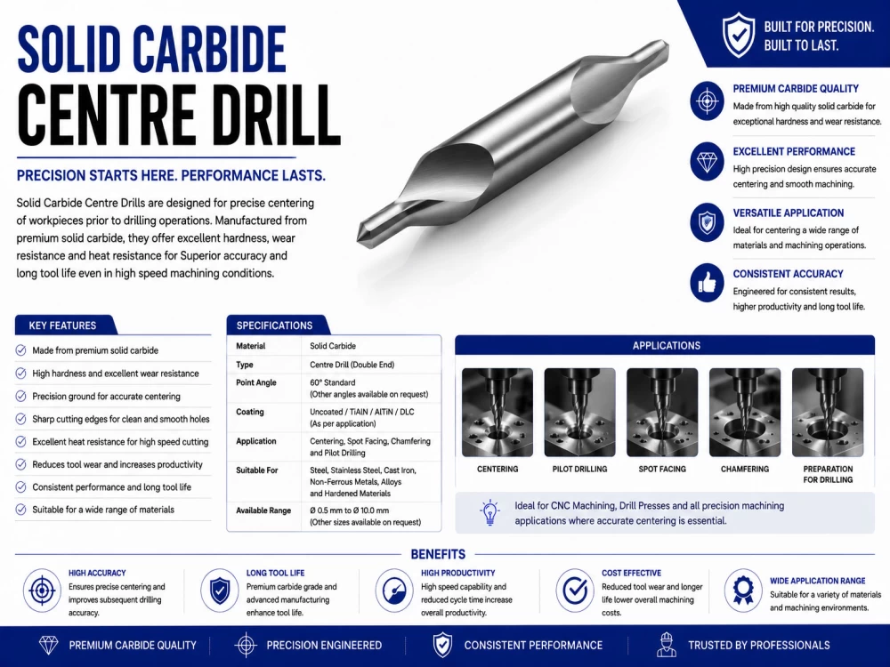 SOLID CARBIDE DRILLS